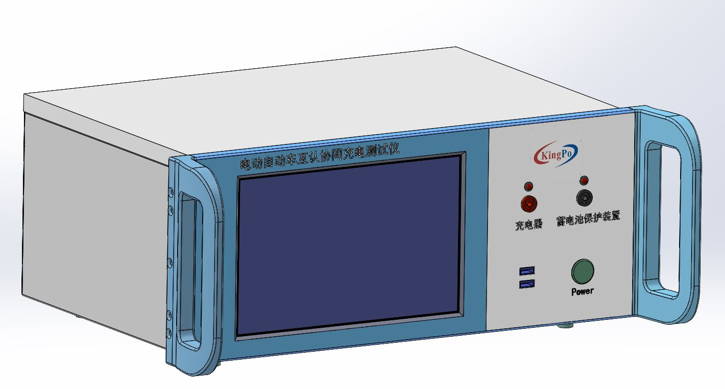 電動自自行車互認協同充電測試系統圖1